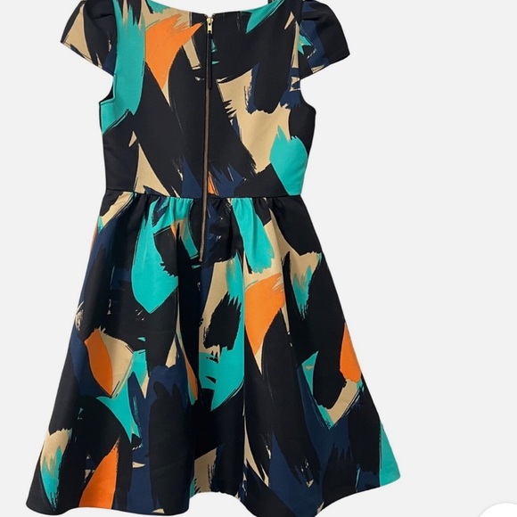 Anthropologie / Moulinette Soeurs / Multicolor Brushstroke Mini Dress - Picture 2 of 16